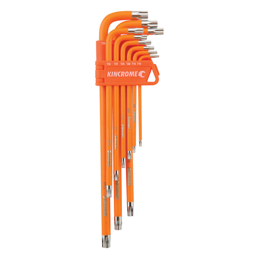 Torx Set Auto Kincrome Torx Key Set Long Arm 9 Piece | Supercheap Auto