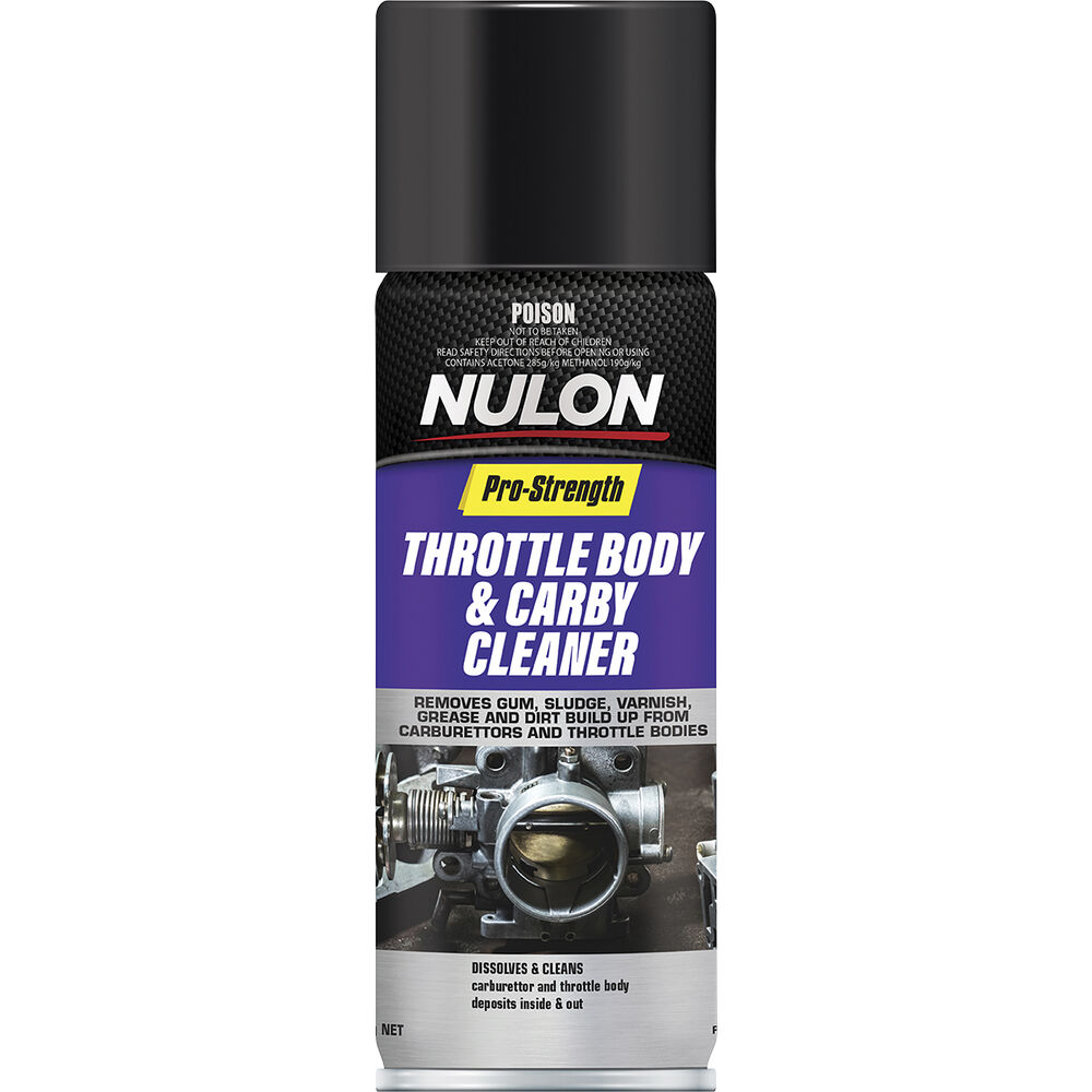 Nulon Pro Strength Throttle Body & Carby Cleaner 400g Supercheap Auto