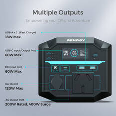 Renogy Phoenix 222Wh Lithium Portable Power Station, , scaau_hi-res