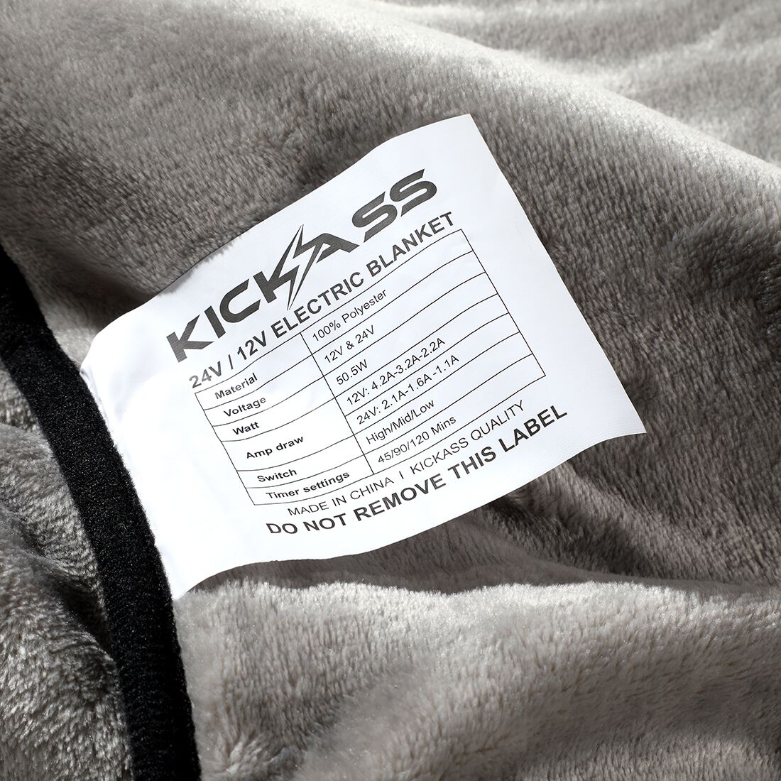 KickAss 12&24V Electric Heated Blanket, , scaau_hi-res