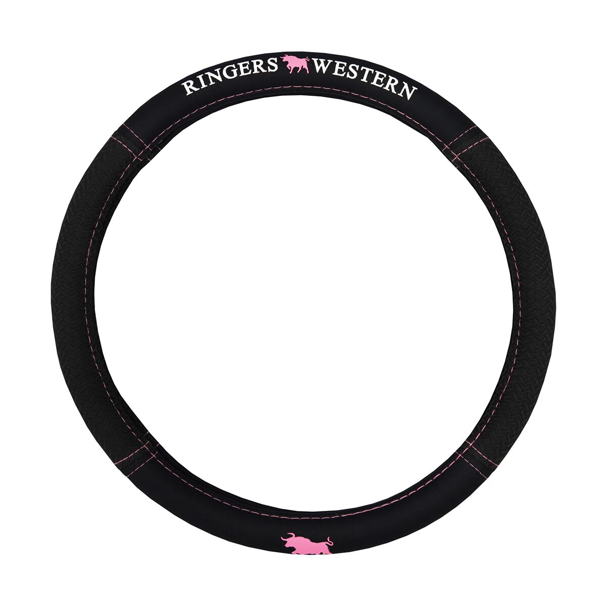 Ringers Western Steering Wheel Cover - Pink, , scaau_hi-res