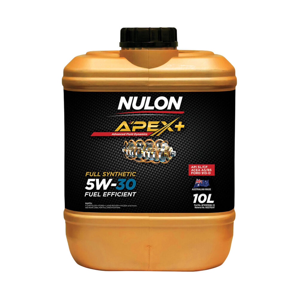 Nulon Apex+ 5W30 Fuel Efficient Engine Oil 10 Litre Supercheap Auto