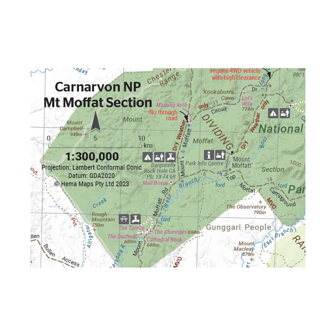 HEMA Outback Queensland Map: Camooweal to Stanthorpe - 5th Edition, , scaau_hi-res