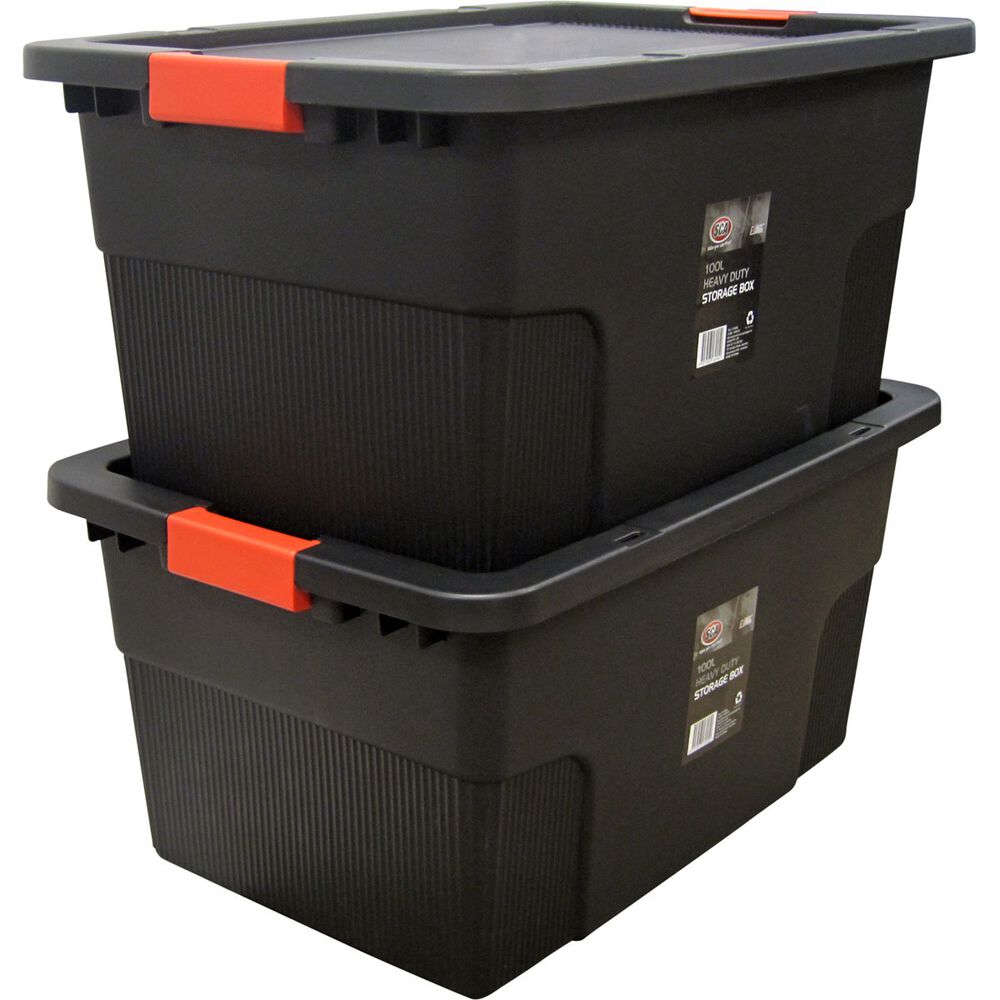 SCA Heavy Duty Storage Box 100 Litre Supercheap Auto
