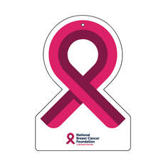 NBCF Pink Ribbon Air Freshener 1 Pack, , scaau_hi-res