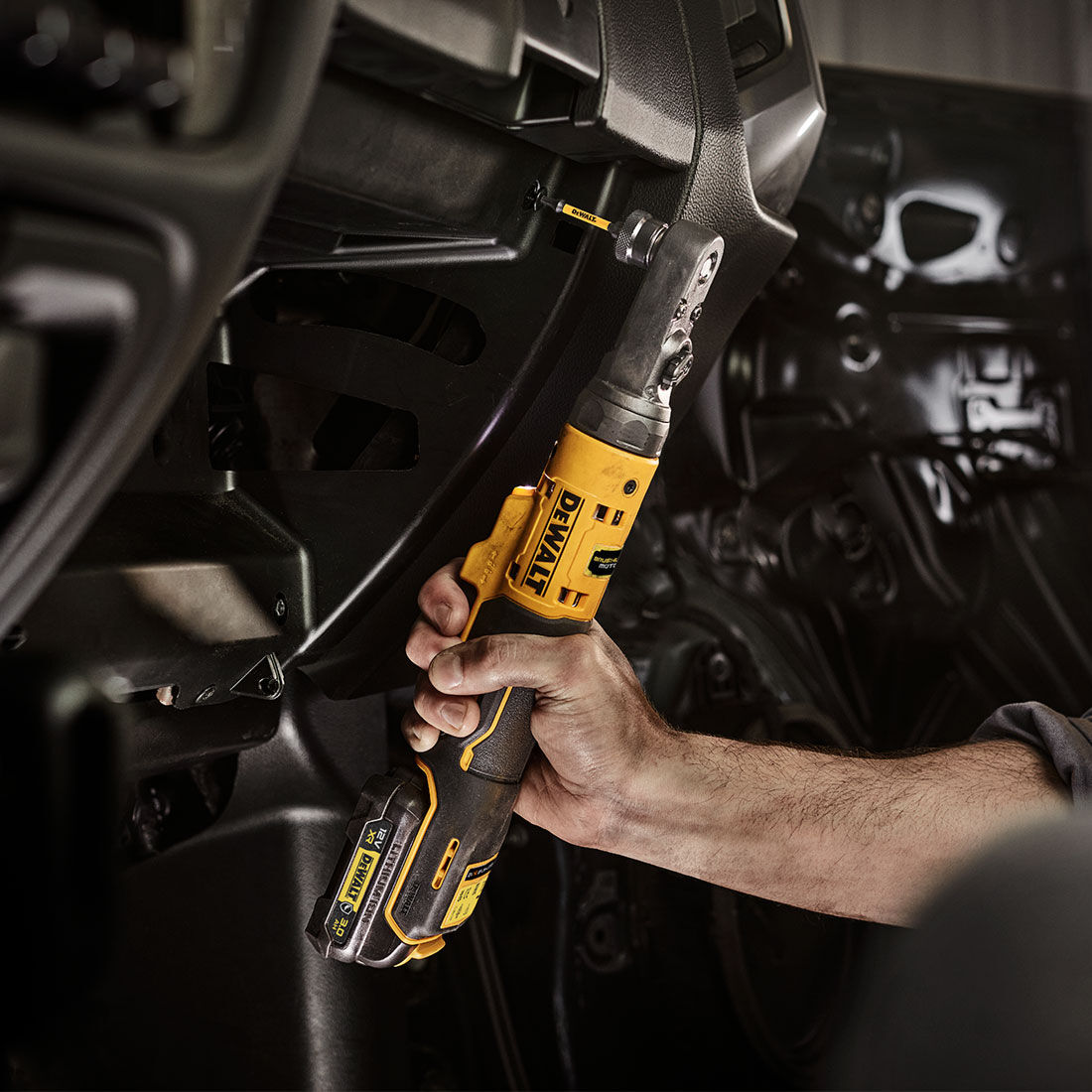DeWALT XR 12V Brushless 1 4 3 8 Sealed Head Ratchet Wrench Skin Supercheap Auto