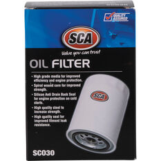 SCA Oil Filter SCO30 (Interchangeable with Z30), , scaau_hi-res
