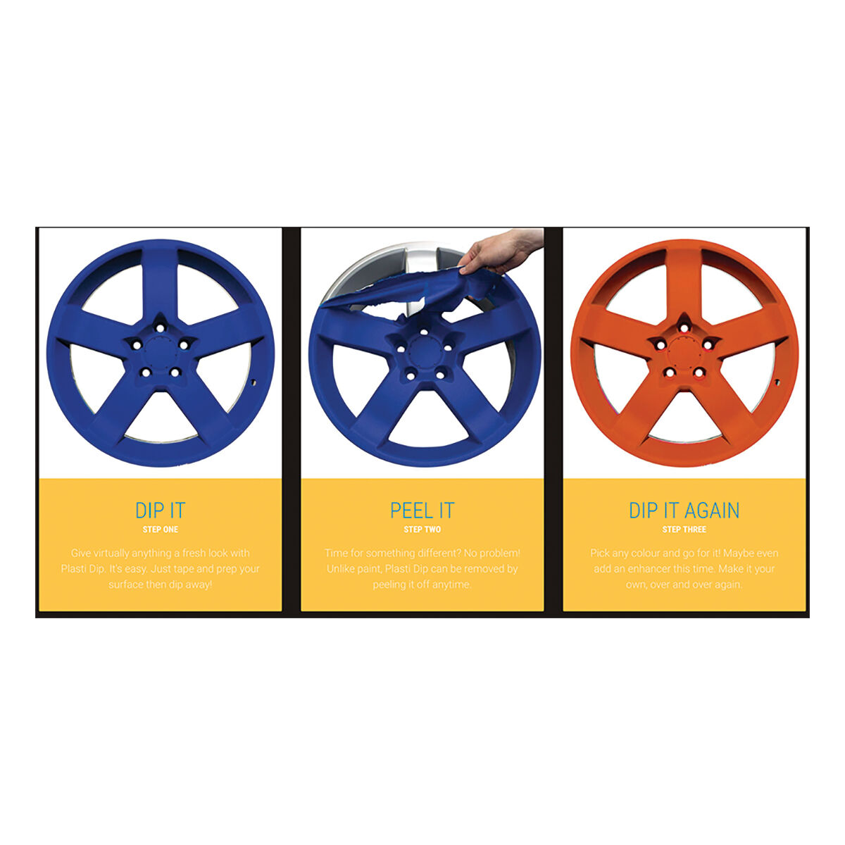 Performix Plasti Dip Aerosol, Black - 311g, , scaau_hi-res