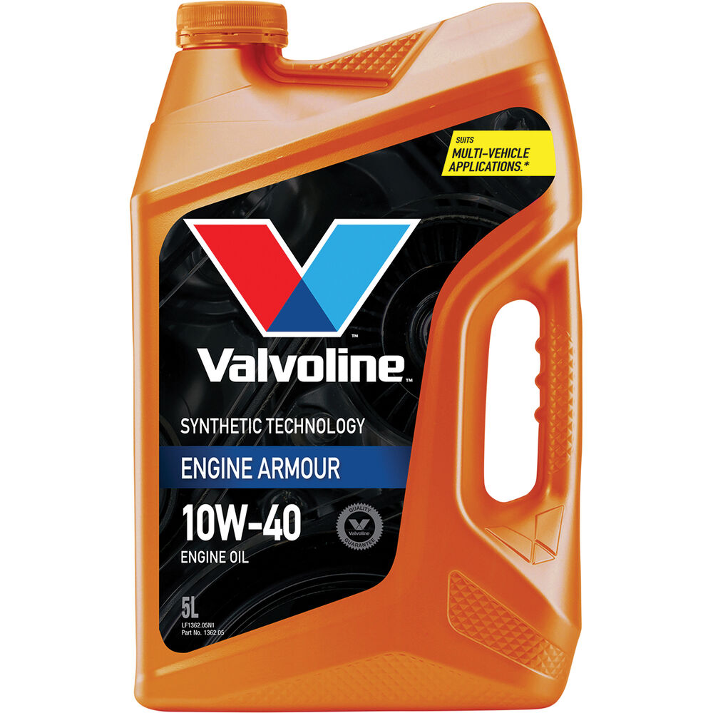 Valvoline Engine Armour Engine Oil 10W40 5 Litre Supercheap Auto