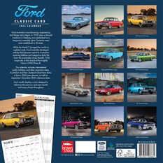 Classic Ford Cars 2024 Calendar Square, , scaau_hi-res