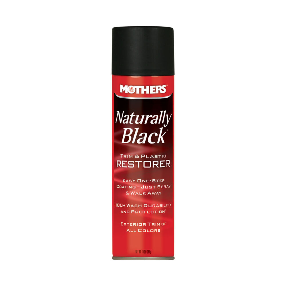 Mothers Naturally Black Trim & Plastic Restorer Aerosol 300g
