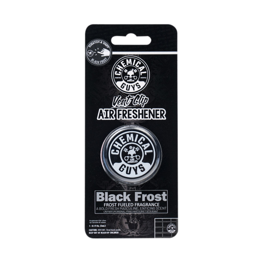 Chem Guys Air Freshener Vent Black Frost, , scaau_hi-res