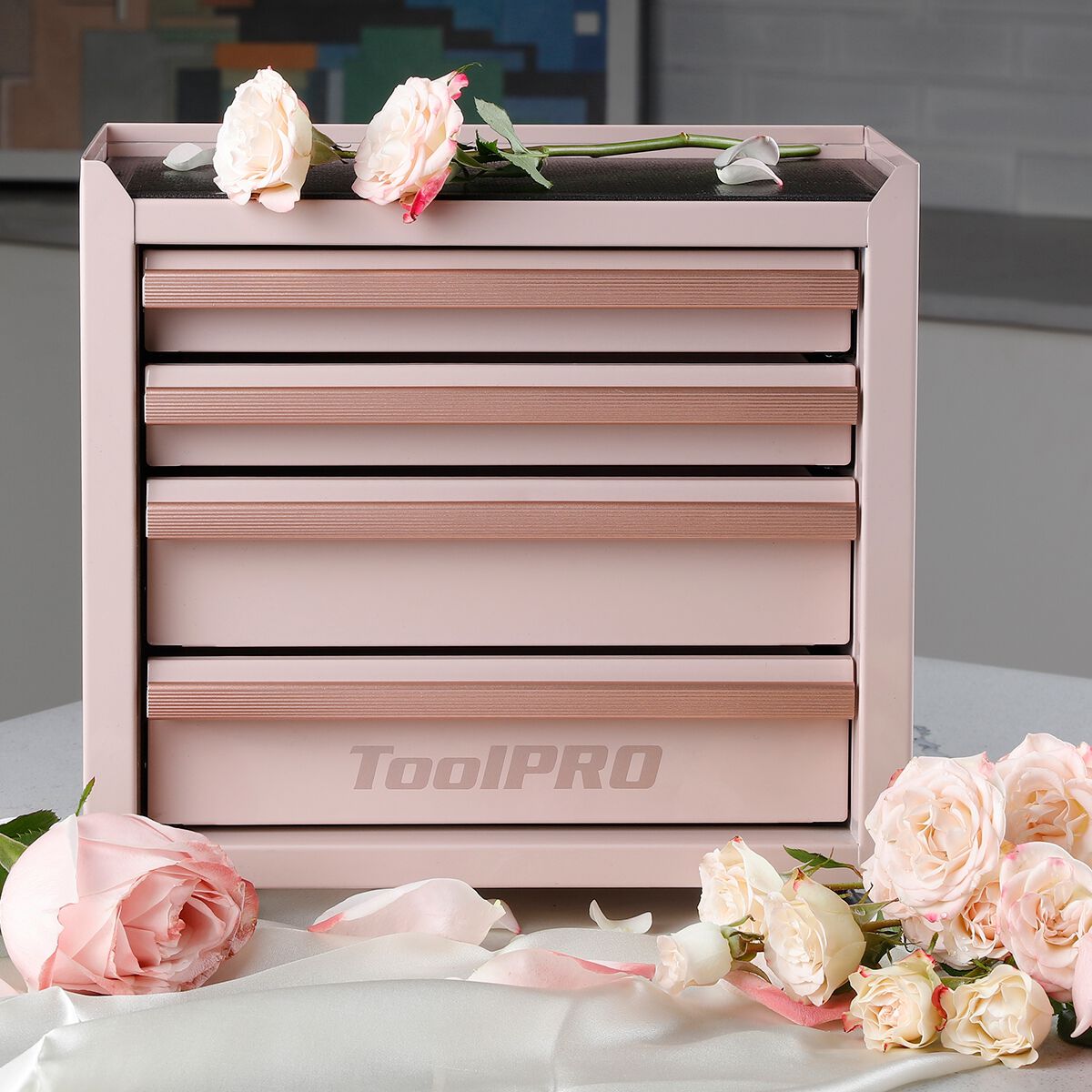 Toolpro Mini Tool Cabinet Soft Pink, , scaau_hi-res