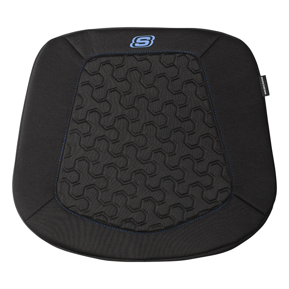 Skechers gel memory foam seat cushion black blue supercheap auto