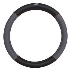 Armor All Defender Steering Wheel Cover Black/Grey 380mm, , scaau_hi-res