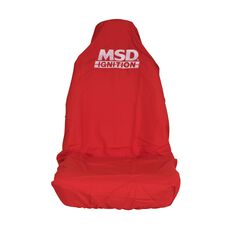 MSD Car Seat Cover - Red Built-in Headrest Size 60 Slip On Single, , scaau_hi-res
