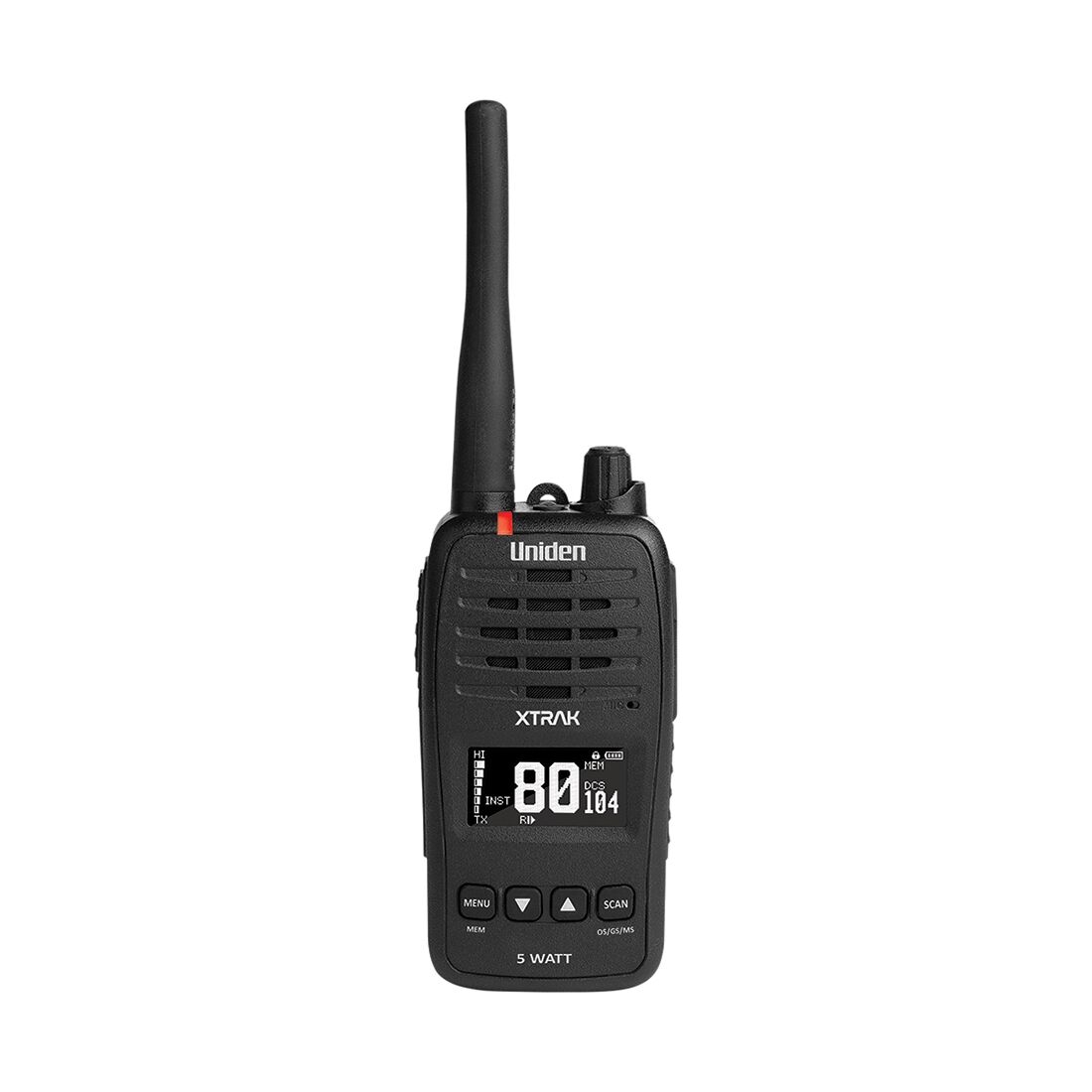 Uniden XTRAK 50 Handheld 5W UHF Radio, , scaau_hi-res