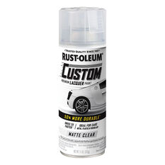 Rust-Oleum Custom Premium Lacquer Paint, Matt Clear - 312g, , scaau_hi-res