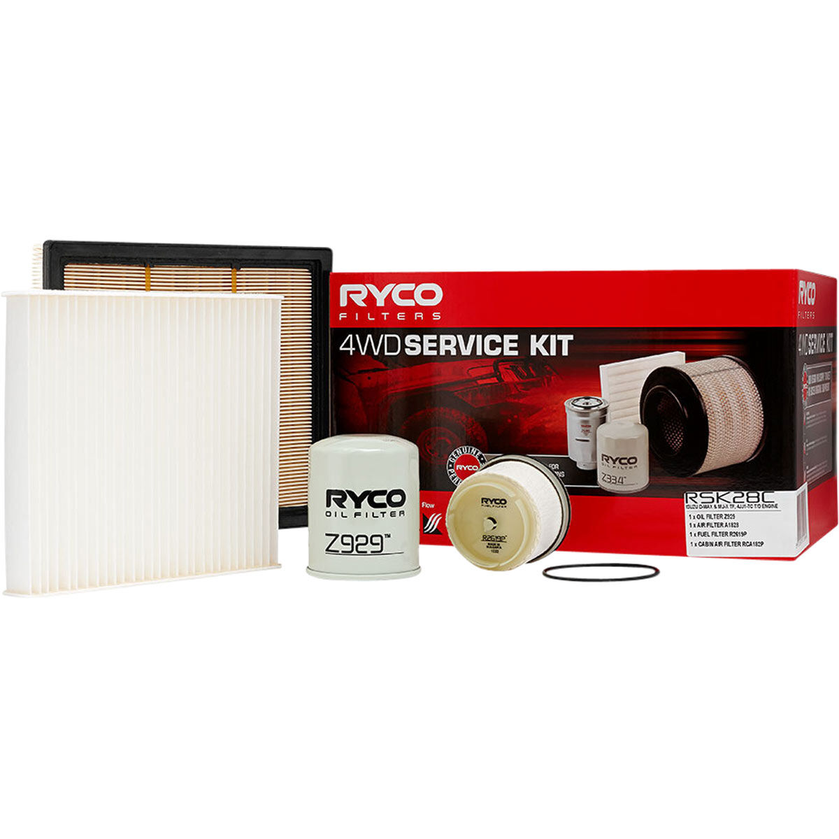 Ryco Service Kit to suit Isuzu D-Max & MU-X TF - RSK28C, , scaau_hi-res