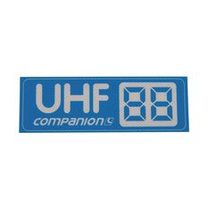 Companion UHF Channel Sticker 300x100mm, , scaau_hi-res