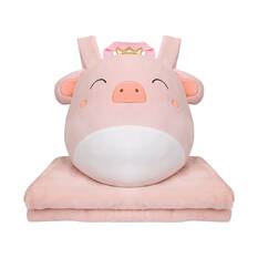 Cabin Crew Kids Pig Cushion Blanket Backpack, , scaau_hi-res