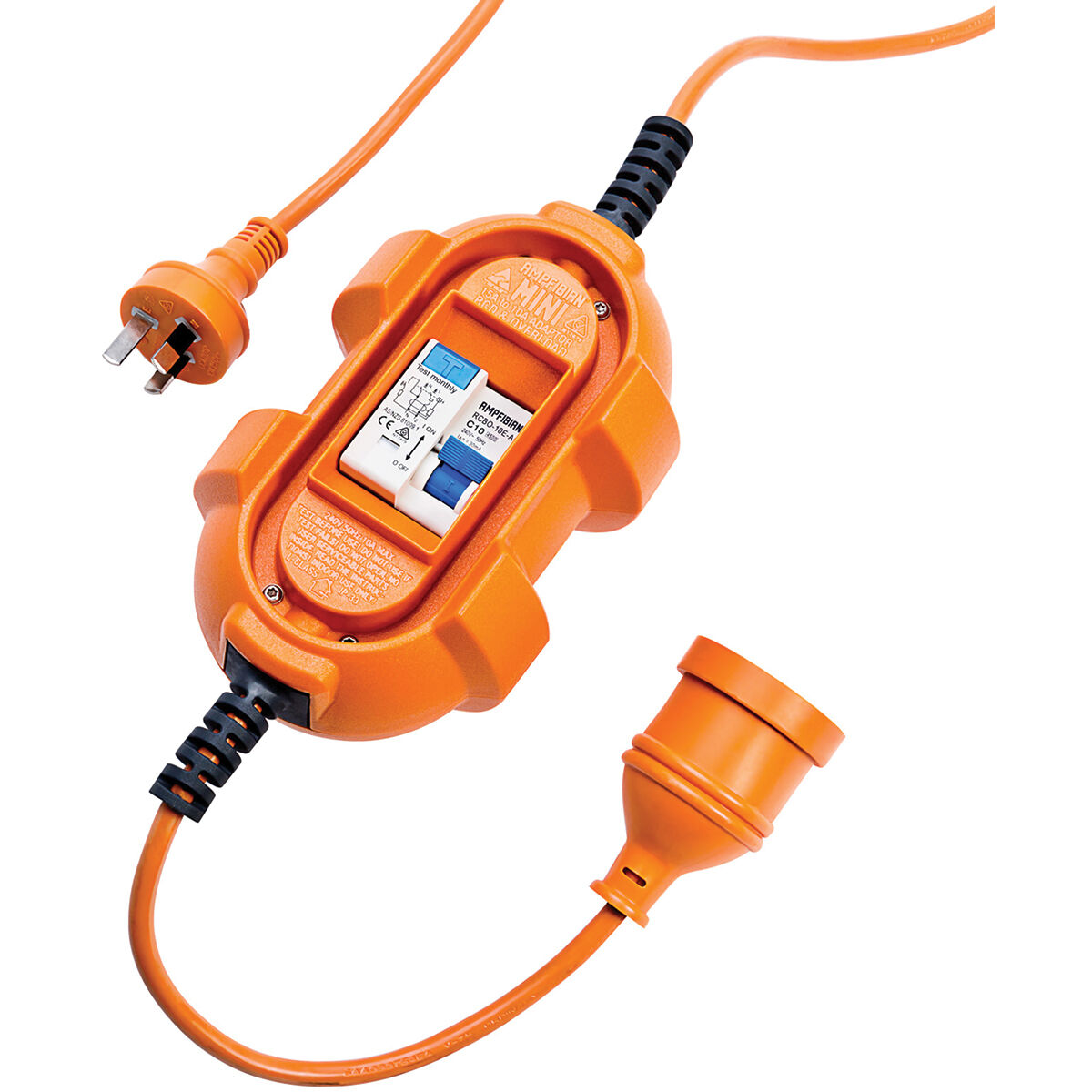 Ampfibian Mini Indoor 15A to 10A Adaptor, , scaau_hi-res