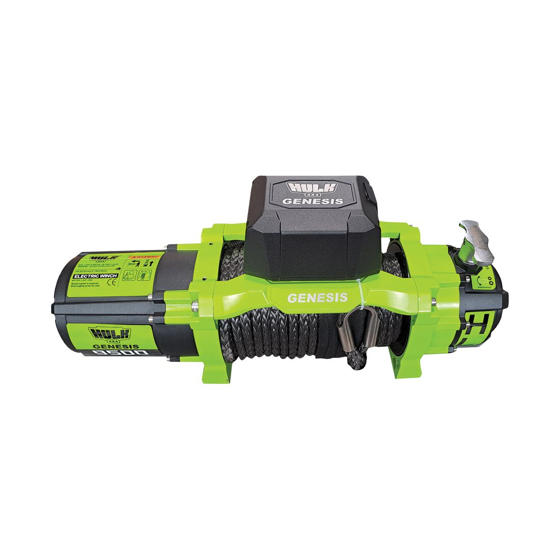 Hulk Genesis Recovery Winch 9,500lb With Synthetic Rope, , scaau_hi-res