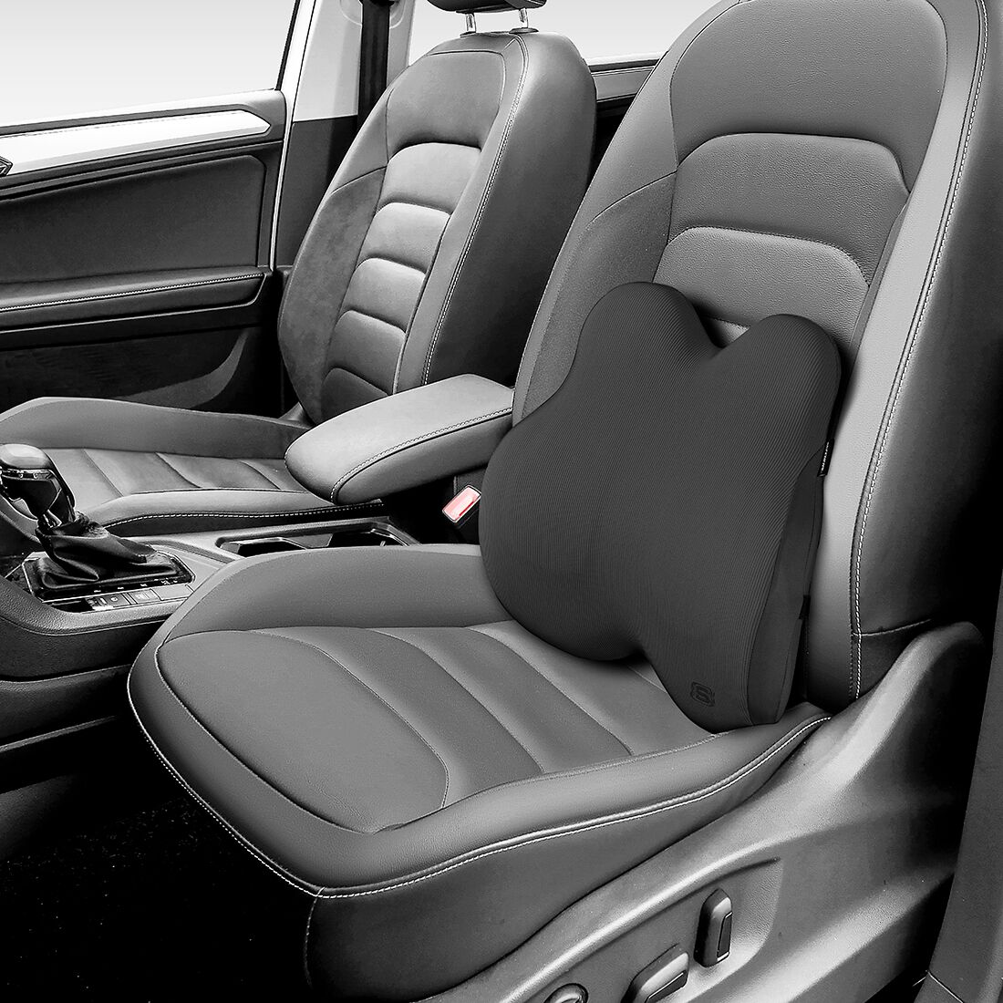 Skechers Memory Foam Charcoal Seat Cushion, , scaau_hi-res