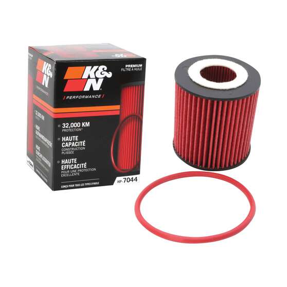 K&N Performance Gold Cartridge Oil Filter HP-7044, , scaau_hi-res