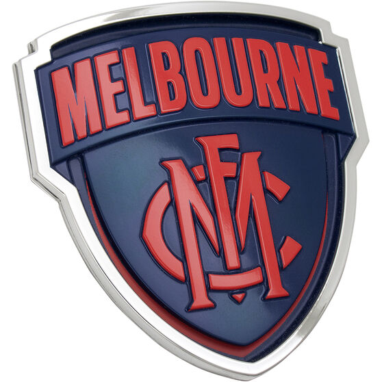 Melbourne Afl Supporter Logo 3d Chrome Finish Supercheap Auto