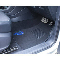 SCA Dragon Floor Mats Carpet Black/Blue Set of 4, , scaau_hi-res