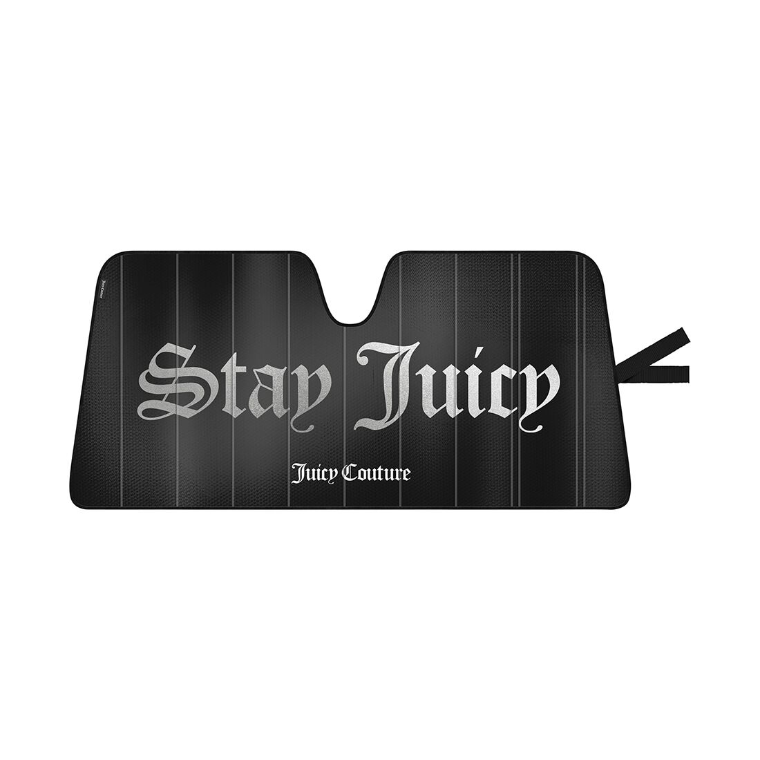 Juicy Couture Stay Juicy Accordion Sun Shade - Black / Silver, , scaau_hi-res