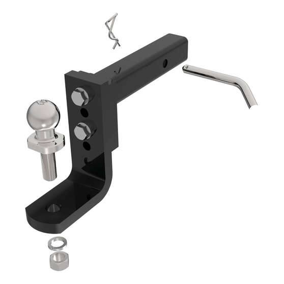 Hayman Reese Tow Ball Mount Kit Adjustable 2500kg, , scaau_hi-res