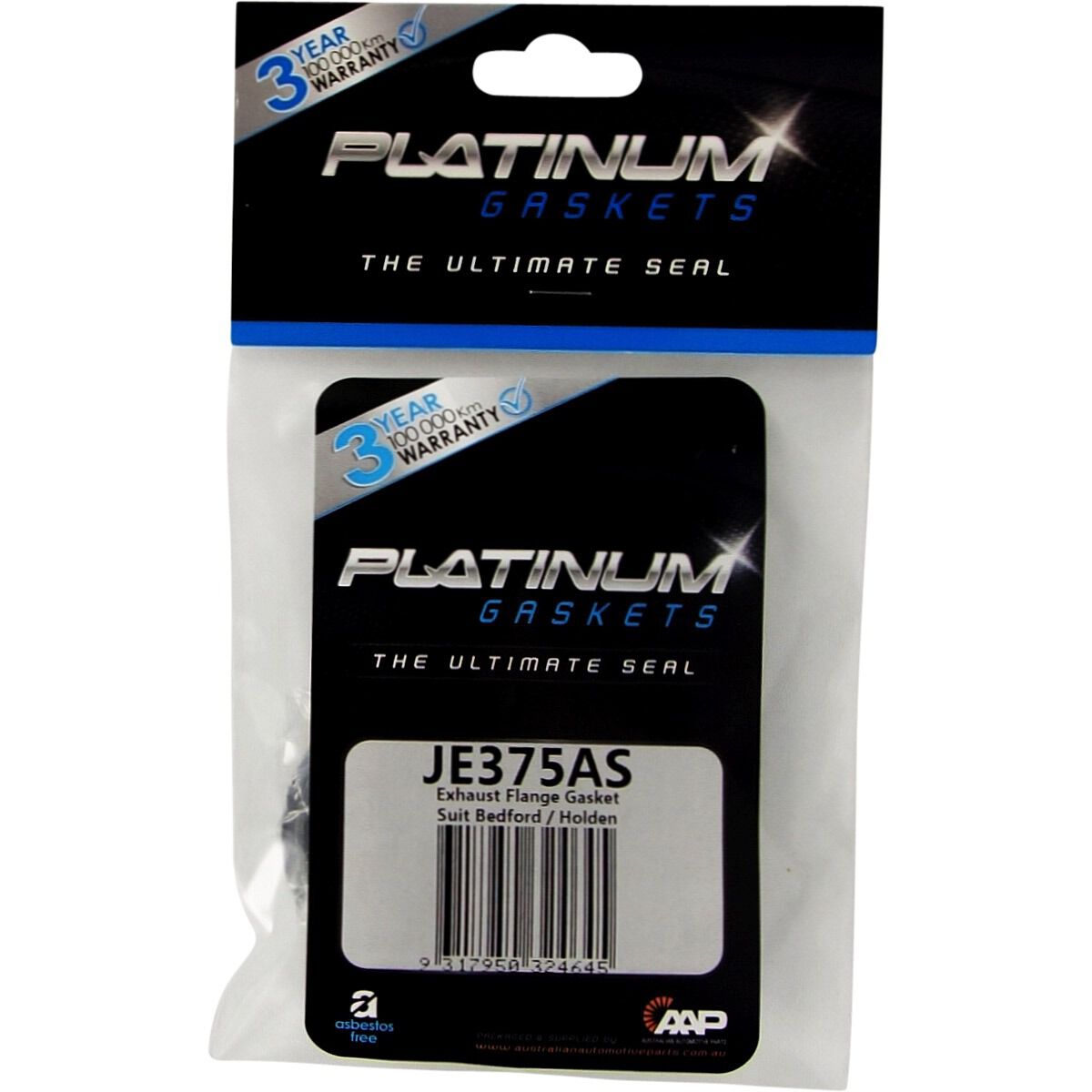 Calibre JE375AS Exhaust Flange Gasket, , scaau_hi-res