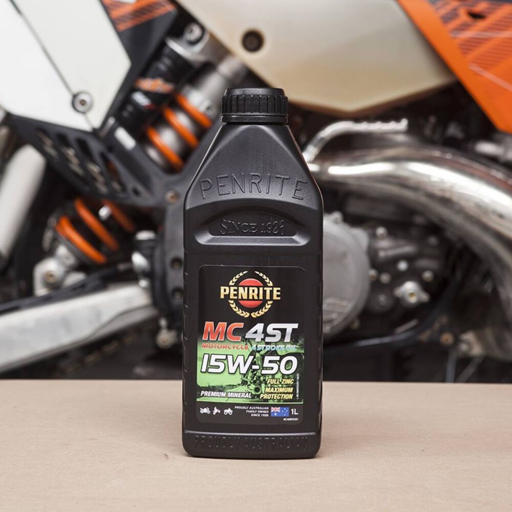 Penrite MC4ST Mineral Motorcycle Oil 15W50 1 Litre Supercheap Auto