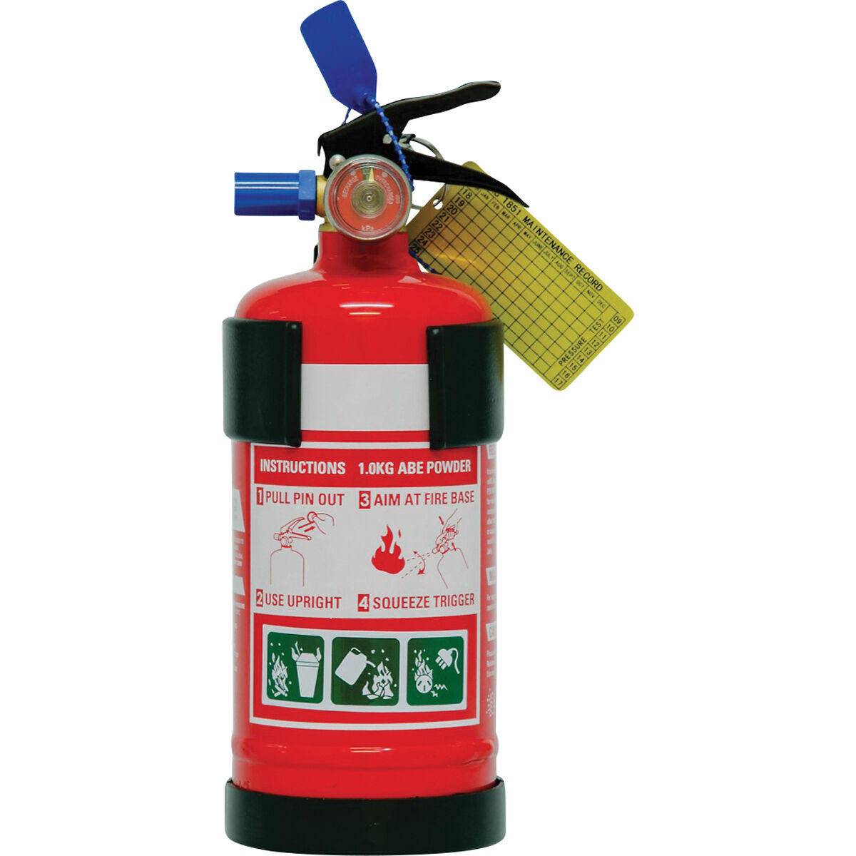 SCA Fire Extinguisher 1kg Recreational Plastic Mounting Bracket Supercheap Auto