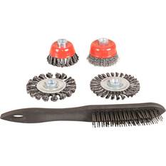 ToolPRO Steel Wire Brush Set 5 Piece, , scaau_hi-res