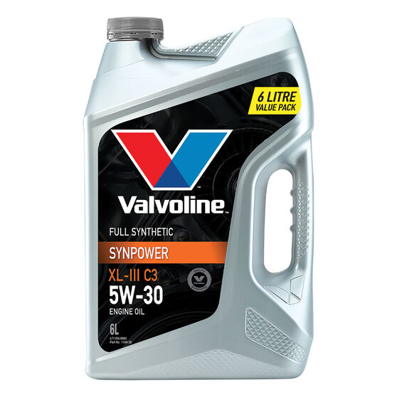 Valvoline Synpower XLIII Engine Oil 5W-30 6 Litre, , scaau_hi-res