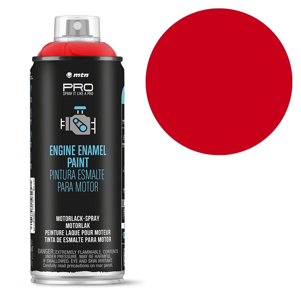 MTN PRO Engine Enamel Red 400ml Spray Paint, , scaau_hi-res