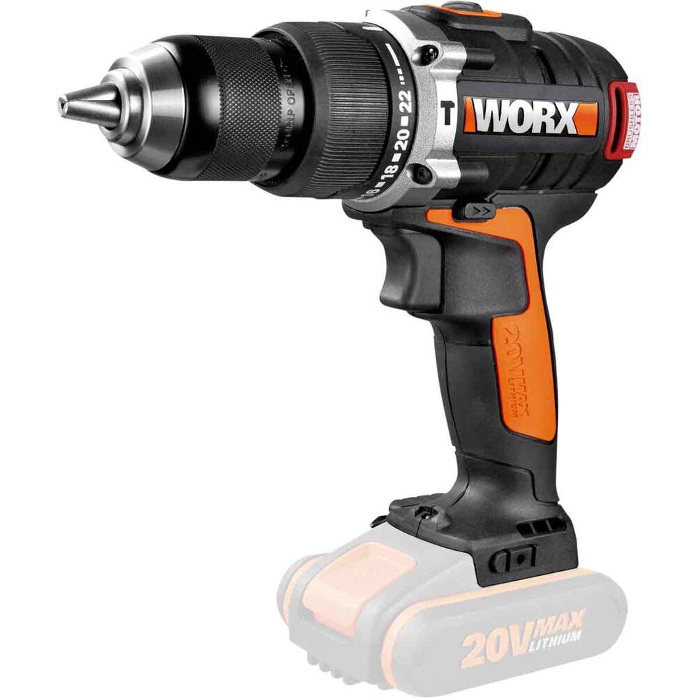 Worx Brushless Hammer Drill Skin 20V LiIon Supercheap Auto