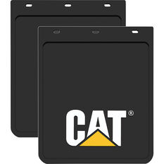 Caterpillar Mud Flaps - Pair, 280mm x 260mm, , scaau_hi-res