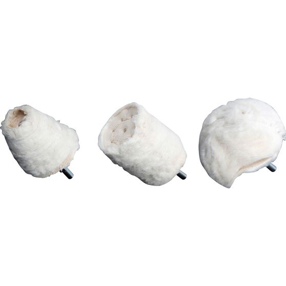 ToolPRO Cotton Polishing Cones Medium Assorted, , scaau_hi-res