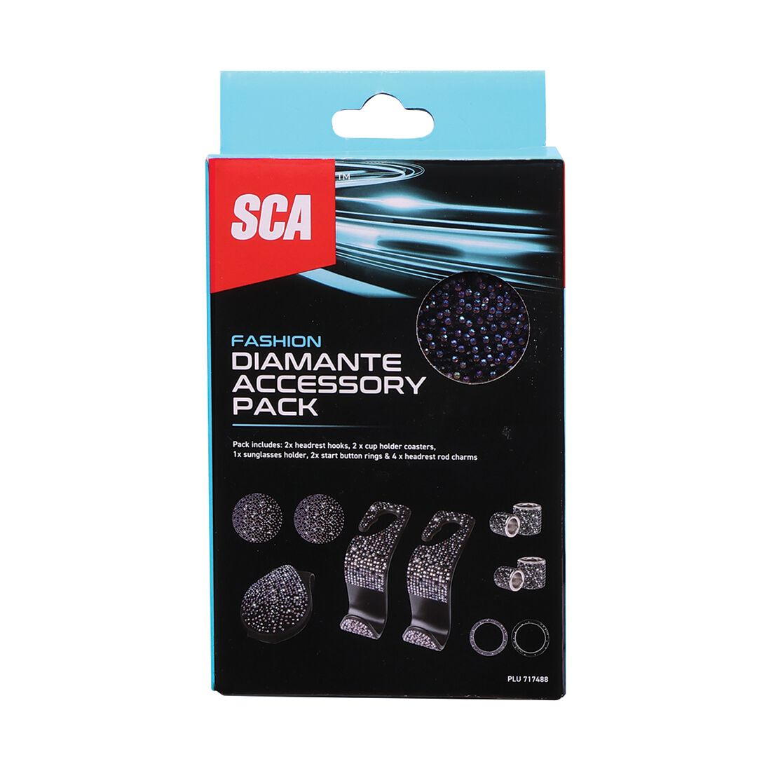 SCA Ombre Bling Car Accessory Pack, , scaau_hi-res