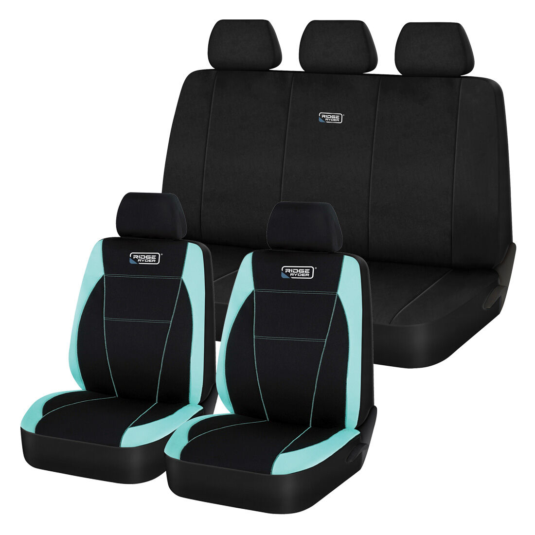 Ridge Ryder Black Mint Neoprene Seat Cover Set Supercheap Auto