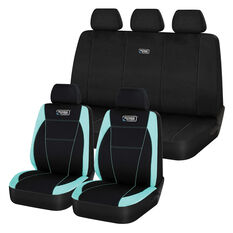 Ridge Ryder Black/Mint Neoprene Seat Cover Set, , scaau_hi-res