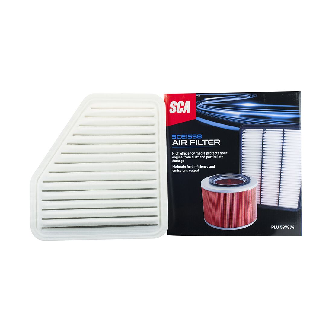 SCA Air Filter SCE1558 (Interchangeable with A1558), , scaau_hi-res
