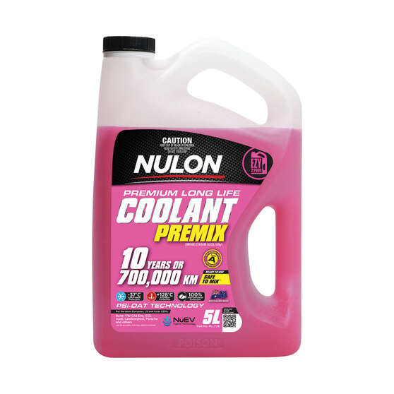 Nulon Pink Anti-Freeze / Anti-Boil Premix Coolant - 5 Litres, , scaau_hi-res