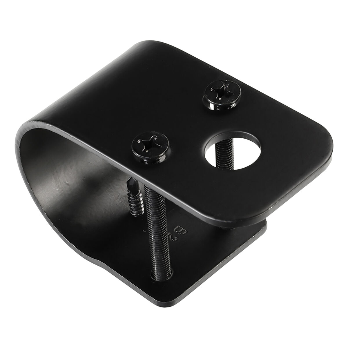 Aerpro 50mm Black Wrap-Around Bullbar Mount UHF Antenna Bracket CBBB50B, , scaau_hi-res