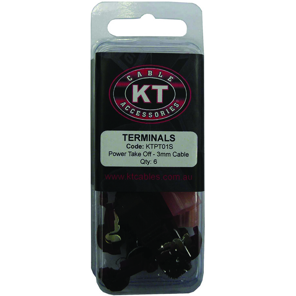 KT Cable Power Take Off Red, 6 Pack Supercheap Auto