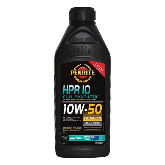 Penrite HPR 10 Engine Oil - 10W-50 1 Litre, , scaau_hi-res